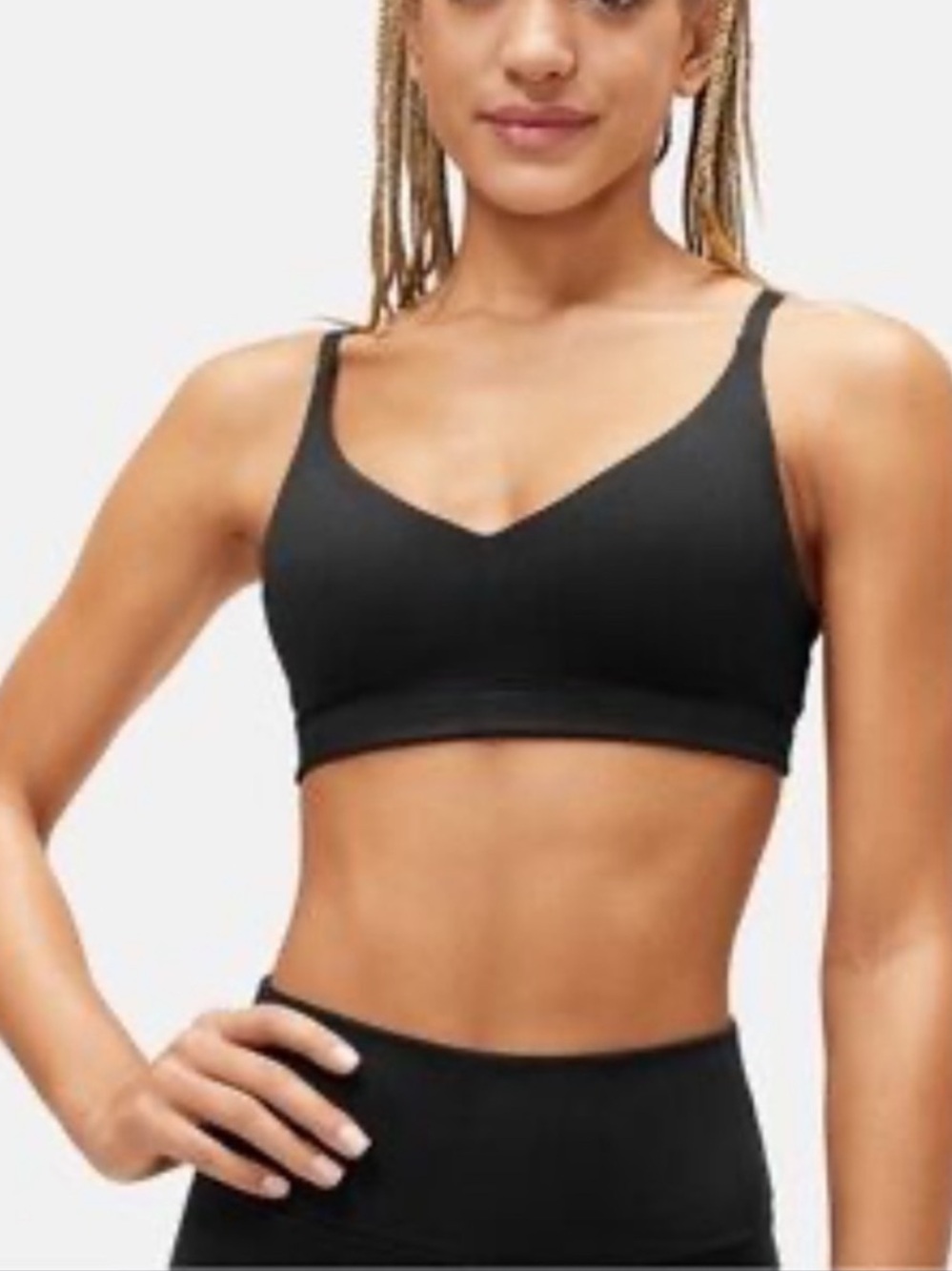 Outdoor Voices black sports bra